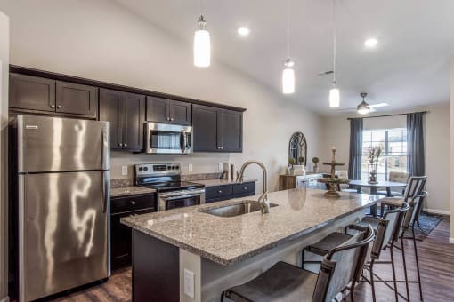 Lockport Illinois Apartment Rentals Redwood Living Redwood Lockport Kitchen