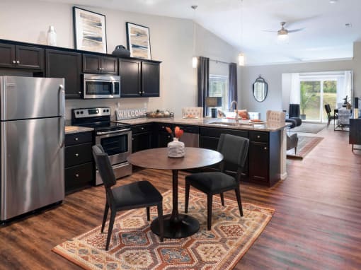 Medina Ohio Apartment Rentals Redwood Living Redwood Medina Lafayette Township  Kitchen