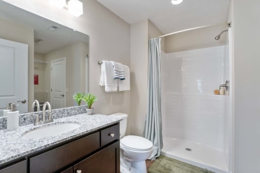 Galloway Ohio Apartment Rentals Redwood Living Redwood Galloway Ensuite Bathroom