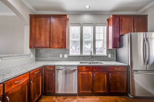 Fully Equipped Kitchen With Modern Appliances at Riachi at One21, Plano