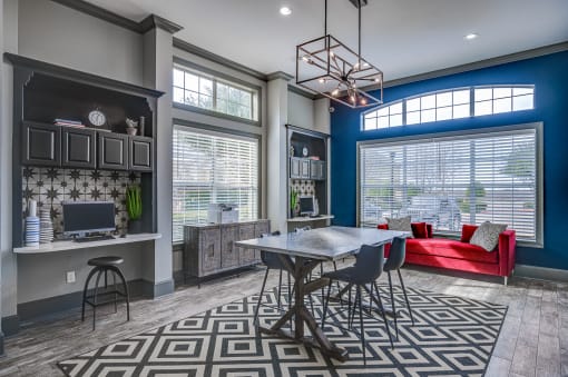Work Space at Riachi at One21, Plano, TX
