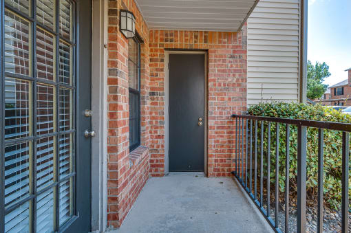 Spacious Balcony at Wellington at Willow Bend, Plano