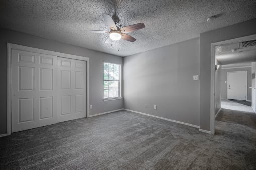 Carpeted Bedroom at Wellington at Willow Bend, Plano, Texas