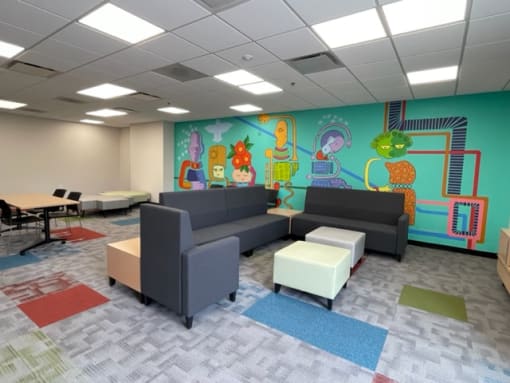 Lounge area