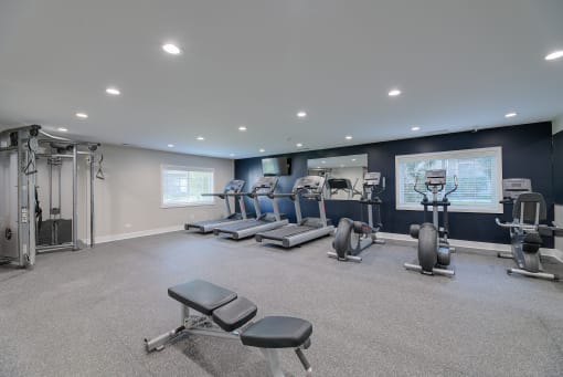 Fitness Center at The Greenway at Carol Stream, Carol Stream, Illinois
