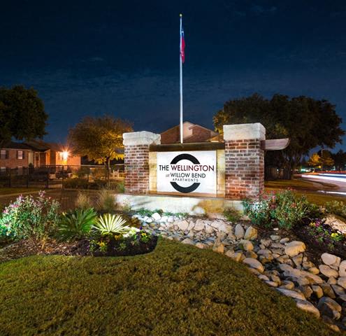 Classic Property Signage Designs at Wellington at Willow Bend, Texas, 75093