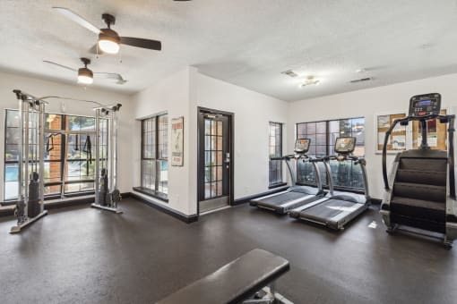 Gym at Wellington at Willow Bend Apartments, Texas, 75093