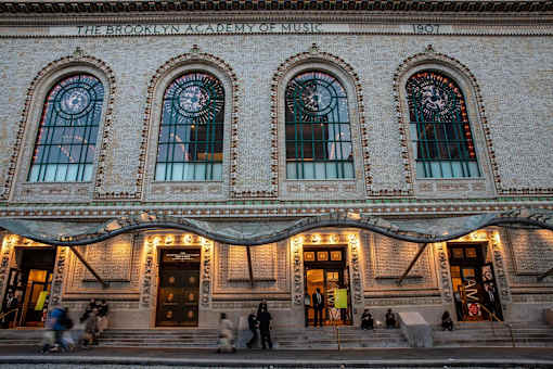 people walking in front of the building at The Paxton, Brooklyn