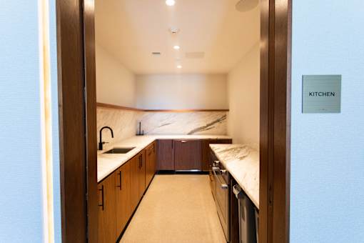 The Paxton private room kitchen