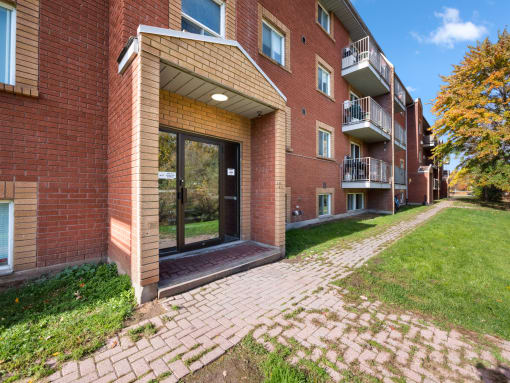 our apartments offer a patio