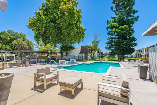 take a dip in our resort style pool