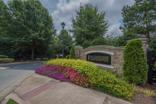 the welcome sign