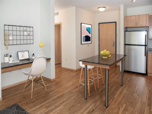 work from home with built in desk home office