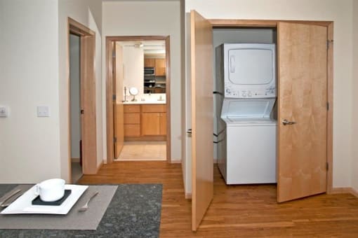 in-unit laundry