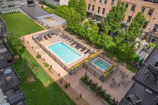 sunny pool