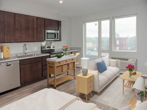 Large Open Kitchen
