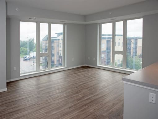 Spacious layout