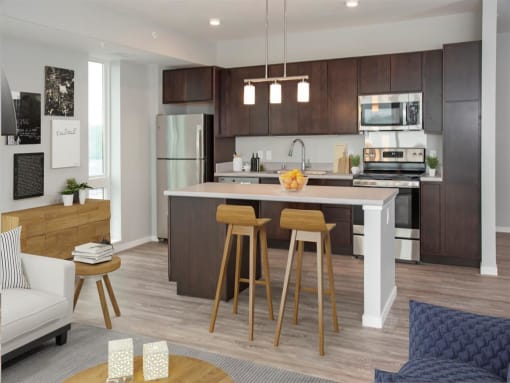Kitchen with Island