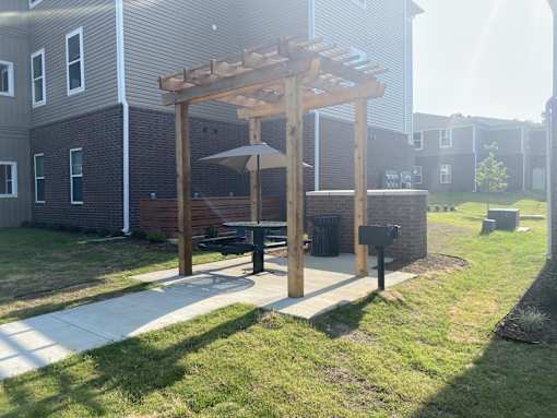 patio area, outside