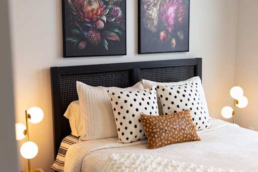 Bedroom at Parallel Apartments, Omaha, NE, 68106