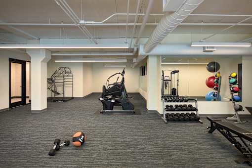 Fitness Center at Clove Apartments, Omaha, Nebraska