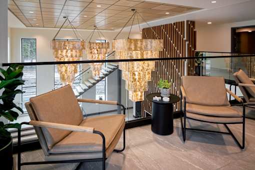 Lobby at Clove Apartments, Omaha, Nebraska