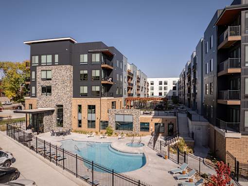 Property From Above at Clove Apartments, Omaha, NE