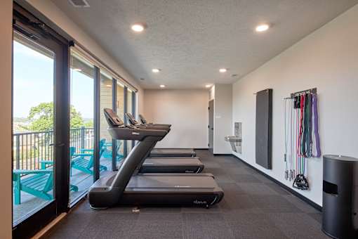 Treadmills at Parallel Apartments, Nebraska