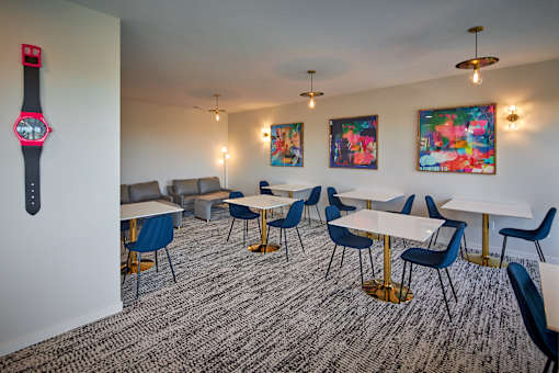 Social Lounge at Parallel Apartments, Omaha, NE