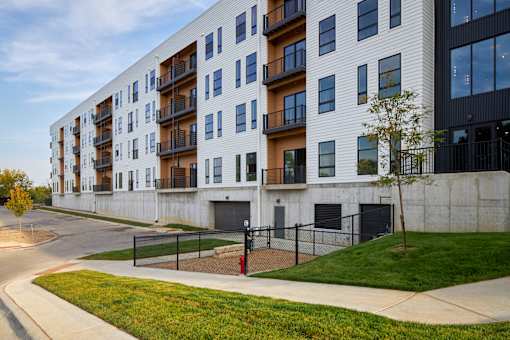 Outside View Of Building at Parallel Apartments, Omaha, 68106