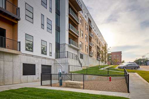 Property Exterior View at Parallel Apartments, Omaha, Nebraska