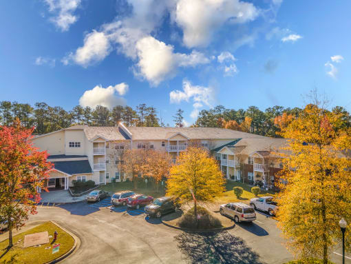 our apartments offer a parking lot for your car