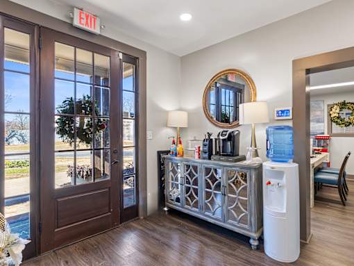 Entry with mirror at Park at Meadow Ridge Montgomery AL
