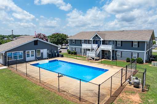 Property with pool area at Arbours at Victoria Place Prattville AL