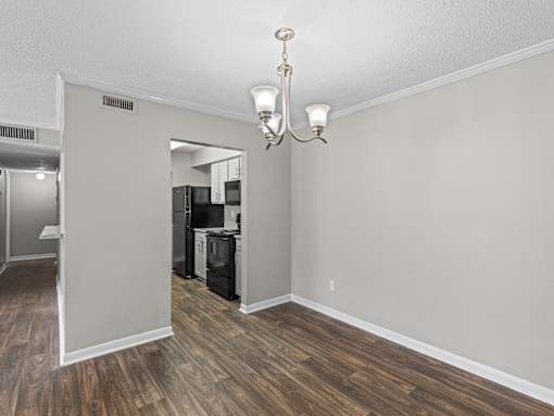 Fully-equipped kitchen at Park at Meadow Ridge Montgomery AL