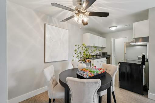 Dining room with table at Bainbridge Park Canton MI