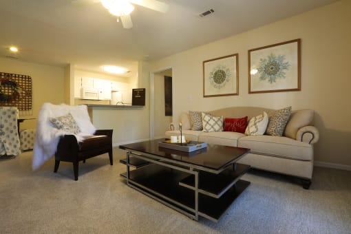 Interior of unit
