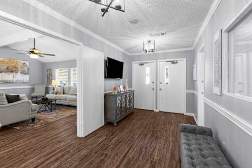 Community Room Entrance at Lakeland East Apartments – Flowood, MS