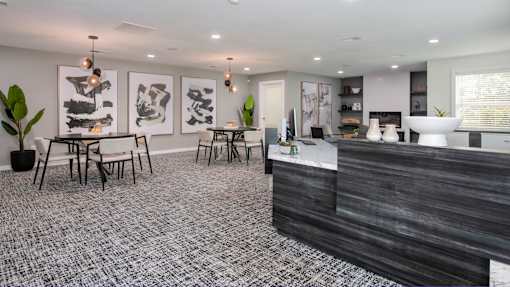 Leasing office and reception area at Atlas North Swartz Creek MI