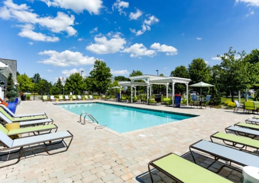 the swimming pool at the resort at governors residence