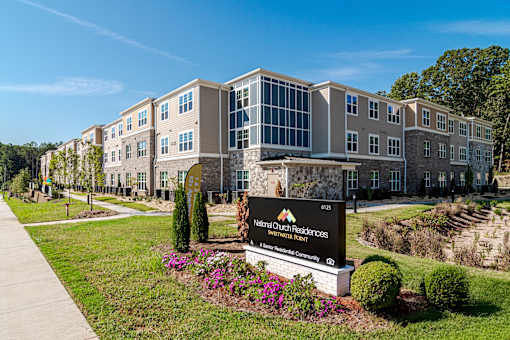 Sweetwater Point building from street, Douglasville, GA