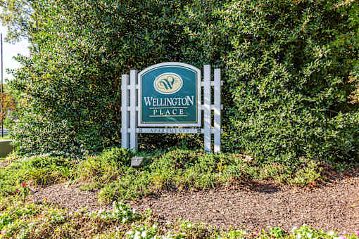 Property Sign at Wellington Place, Sandston, VA