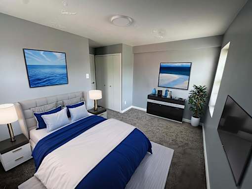 Cozy Bedroom at The Summit, New York