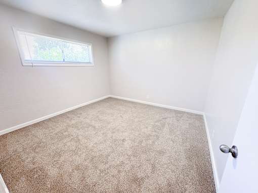 Willow Manor 1bed 1 bath floorplan - bedroom