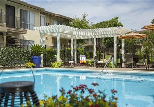 Swimming pool at Abby Creek Apartments, Carmichael, CA 95608 