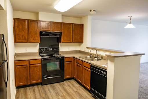 a photo of a kitchen