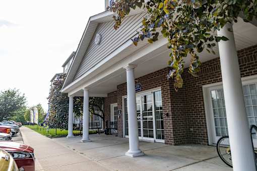 an exterior picture of an apartment
