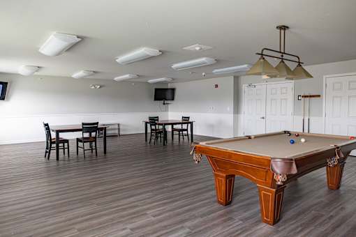 a photo of a clubhouse