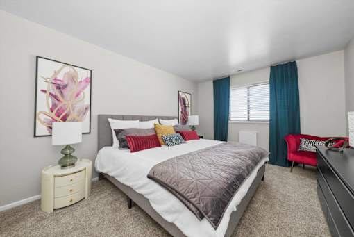 Gorgeous Bedroom at Whitcomb Terrace Apartments, Merrillville, IN, 46410