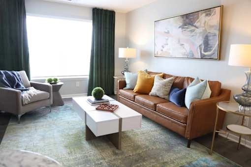 Modern Living Area at Vita on Grant, Merrillville, 46410